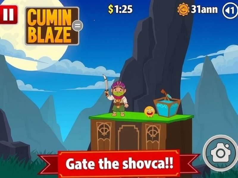 Cumin Blaze Master Gameplay Screenshot